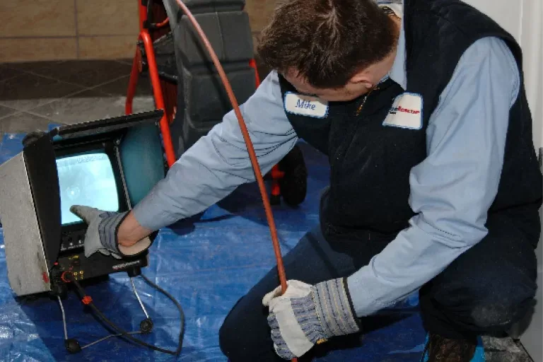 CCTV drain camera inspection